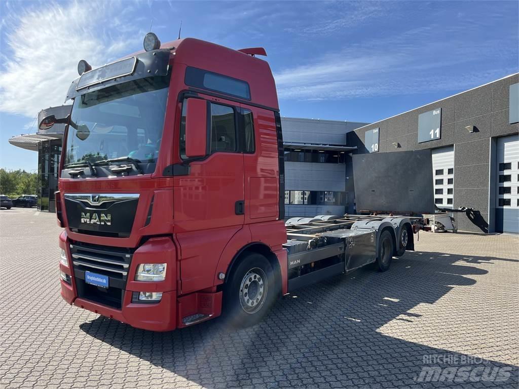 MAN TGX 26.500 6x2 Kontejnerový rám/Přepravníky kontejnerů