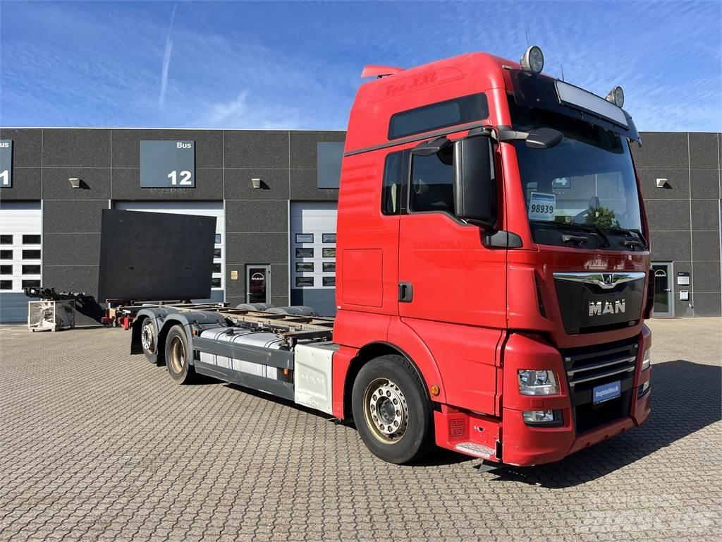 MAN TGX 26.500 6x2 Kontejnerový rám/Přepravníky kontejnerů