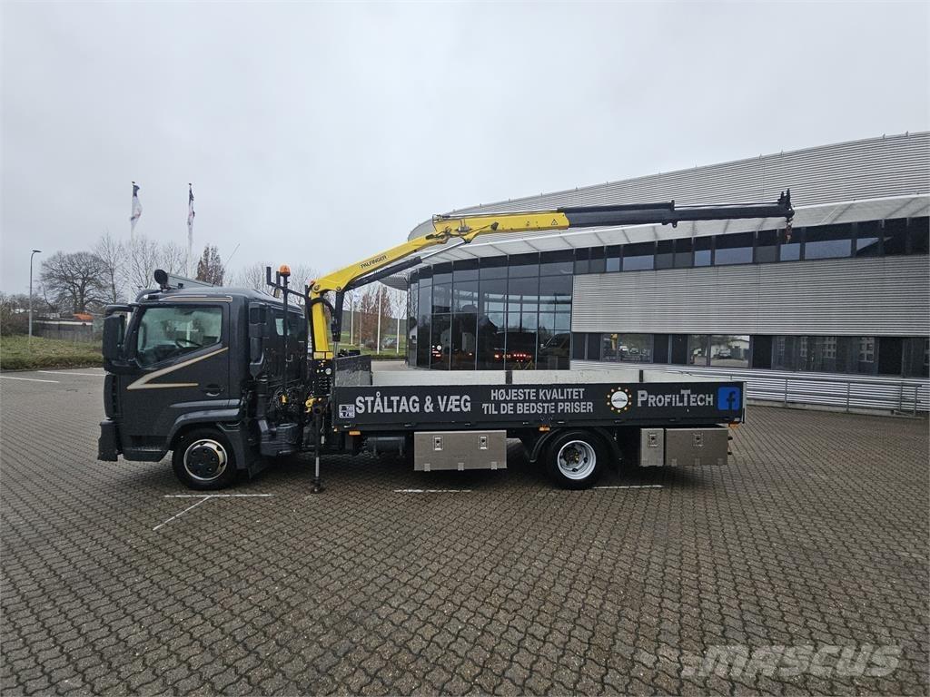 Renault D-Serie Autojeřáby, hydraulické ruky