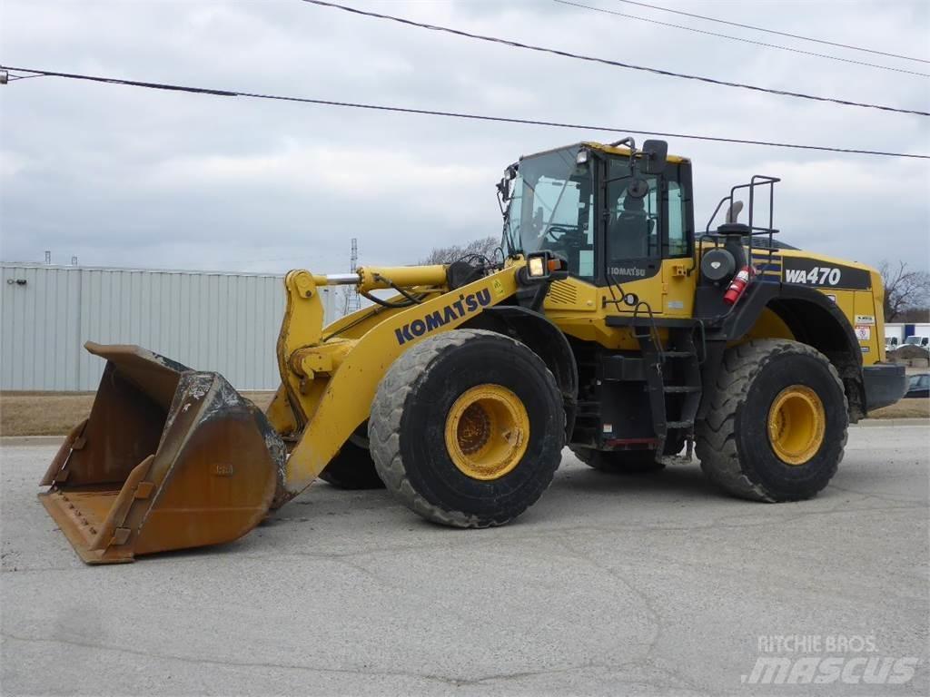 Komatsu WA470-8 Kolové nakladače