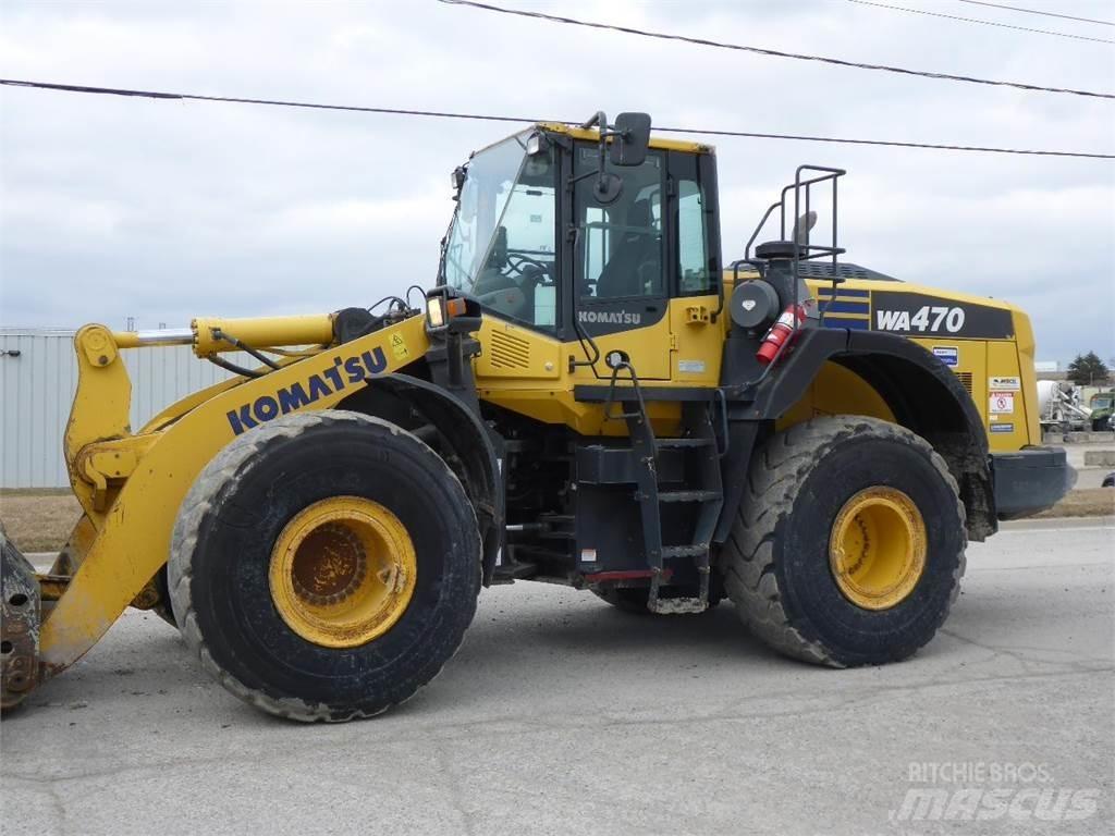 Komatsu WA470-8 Kolové nakladače