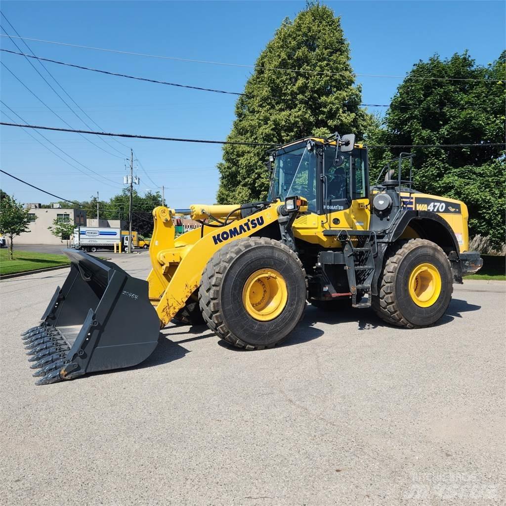 Komatsu WA470-8 Kolové nakladače