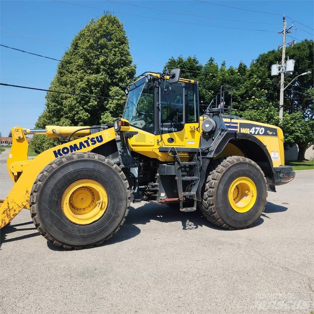 Komatsu WA470-8 Kolové nakladače
