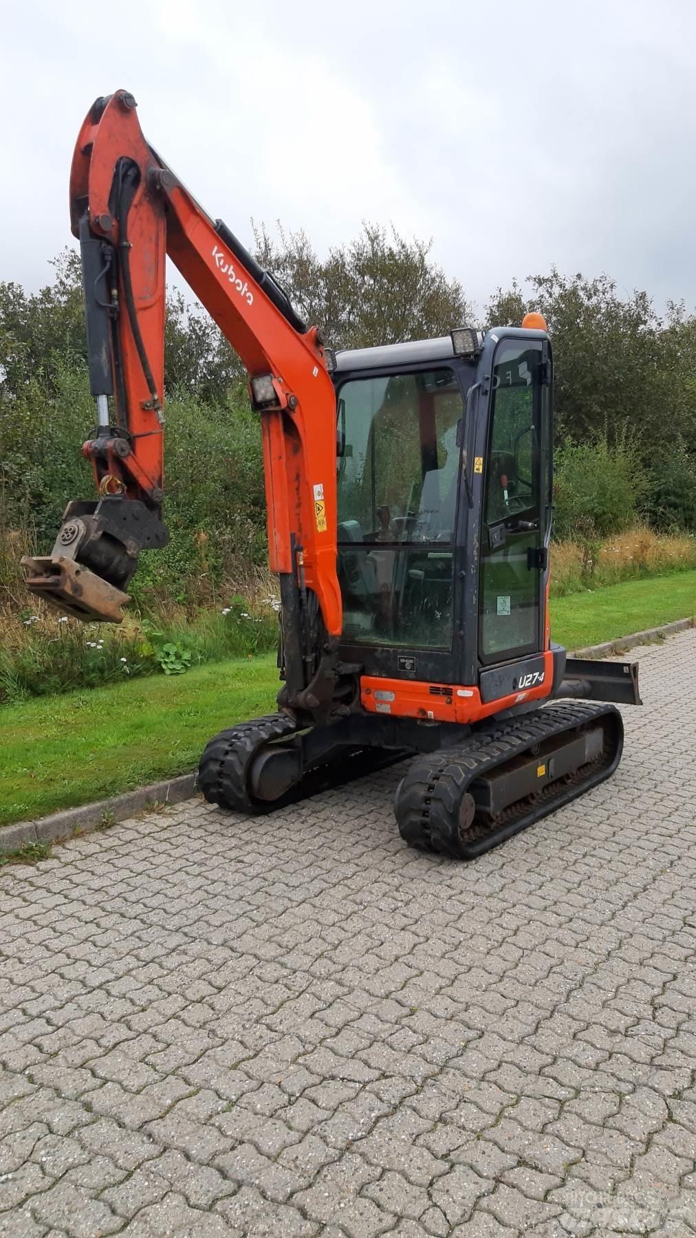 Kubota U27-3 Mini rýpadla < 7t