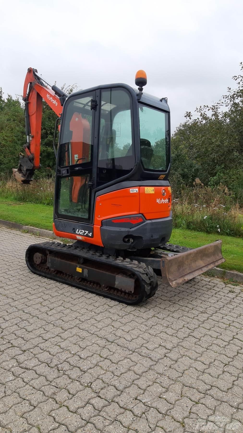 Kubota U27-3 Mini rýpadla < 7t