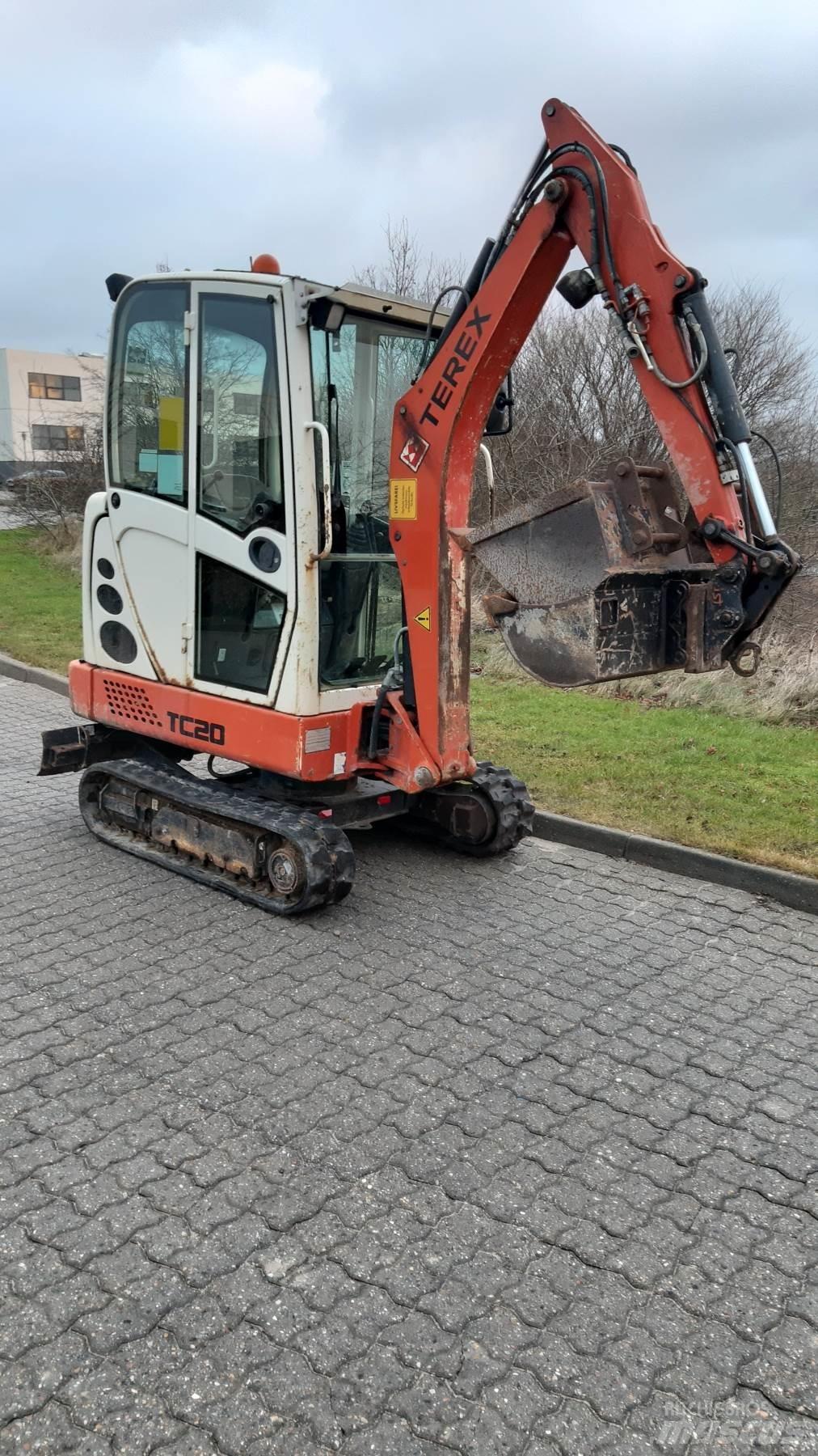 Terex TC20 Mini rýpadla < 7t