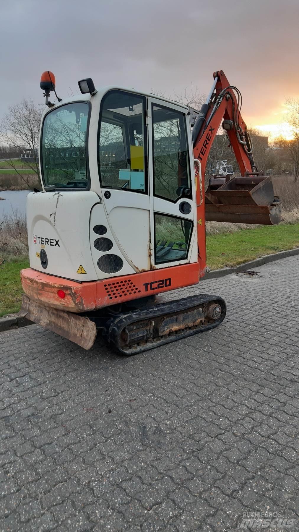 Terex TC20 Mini rýpadla < 7t