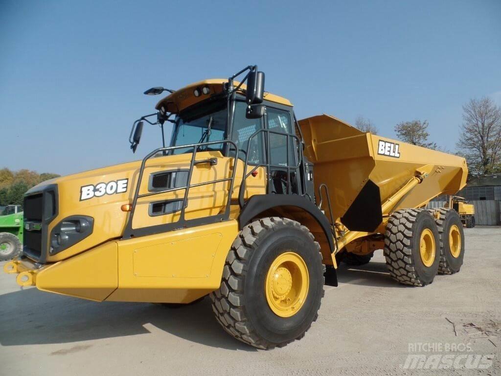 Bell B30E – 6X6 Vyklápěcí dempry