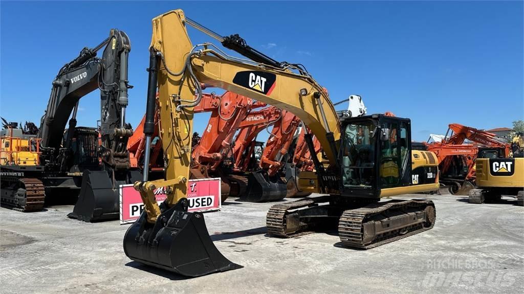 CAT 320D Pásová rýpadla