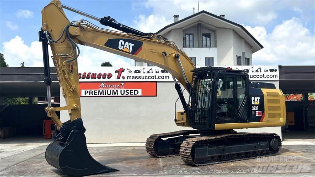 CAT 323 FLN Pásová rýpadla