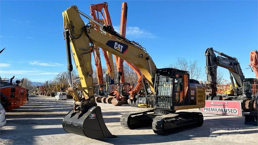 CAT 323E Pásová rýpadla