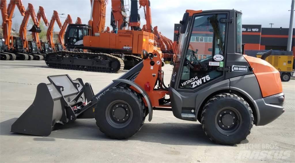 Hitachi ZW75 – 6C Kolové nakladače