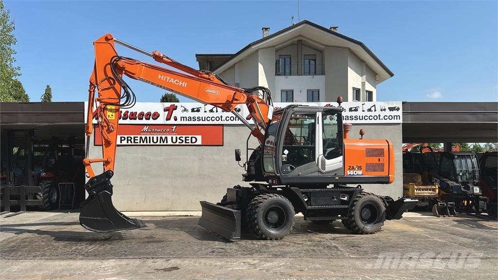 Hitachi ZX140WT-3 Kolová rýpadla