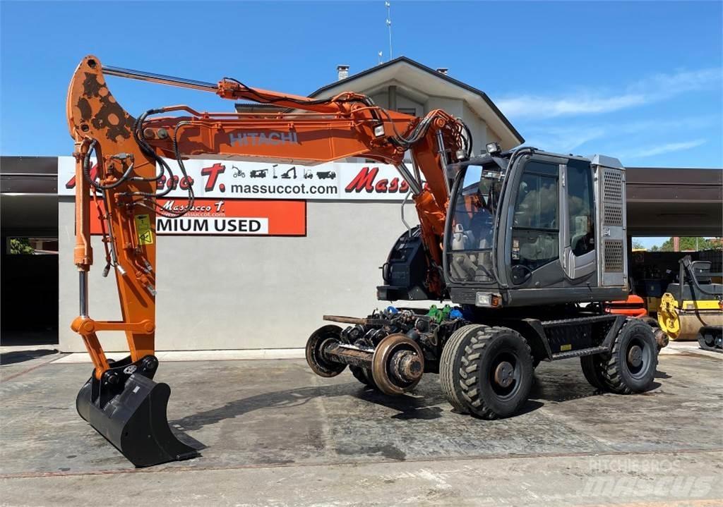 Hitachi ZX170PRR Kolová rýpadla