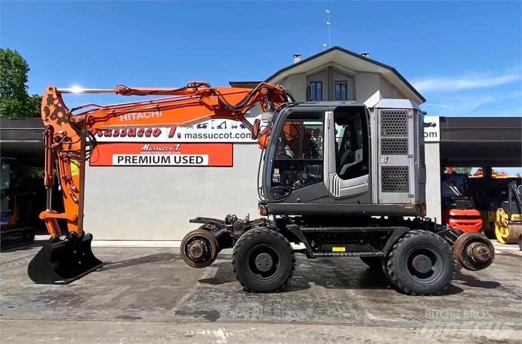 Hitachi ZX170PRR Kolová rýpadla