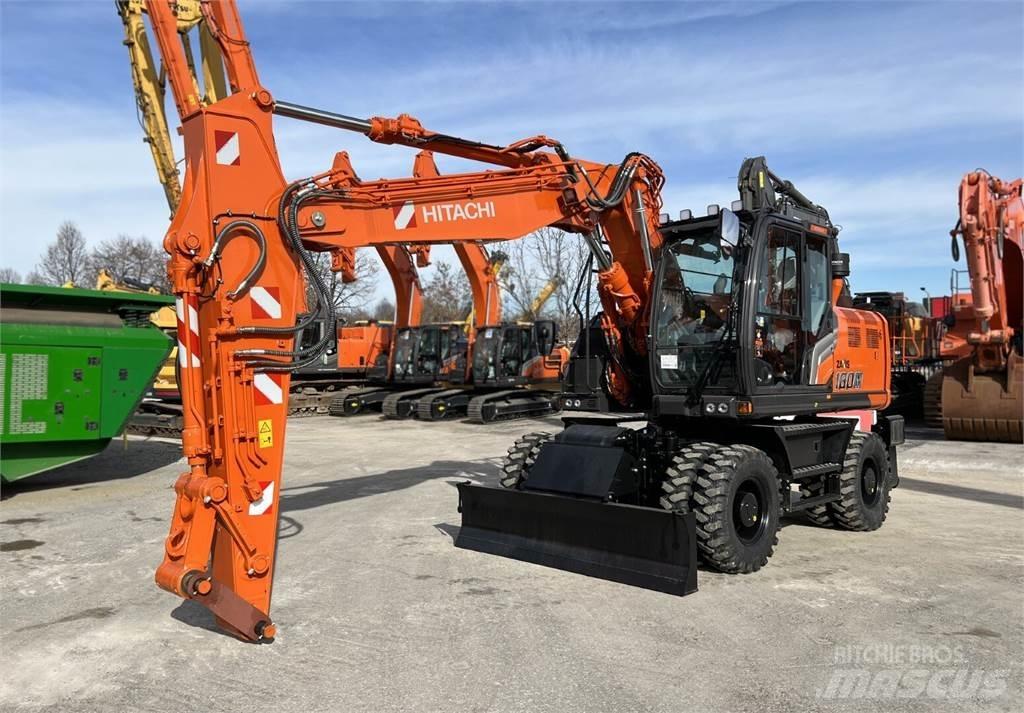 Hitachi ZX180W-7 Kolová rýpadla