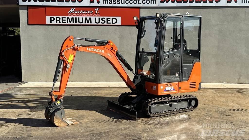 Hitachi ZX19-5A CR Mini rýpadla < 7t