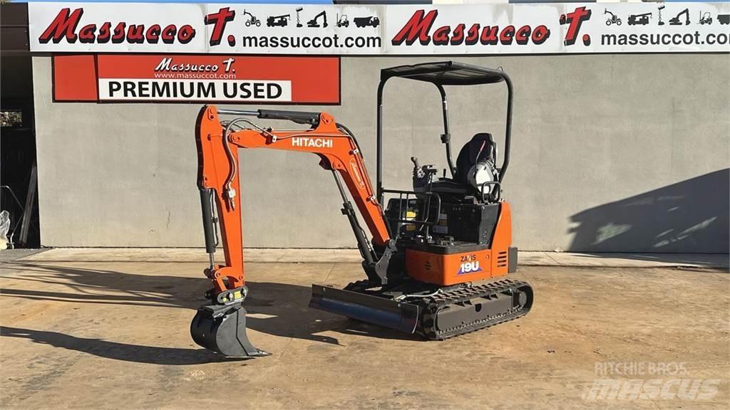 Hitachi ZX19U 5A YLR Mini rýpadla < 7t