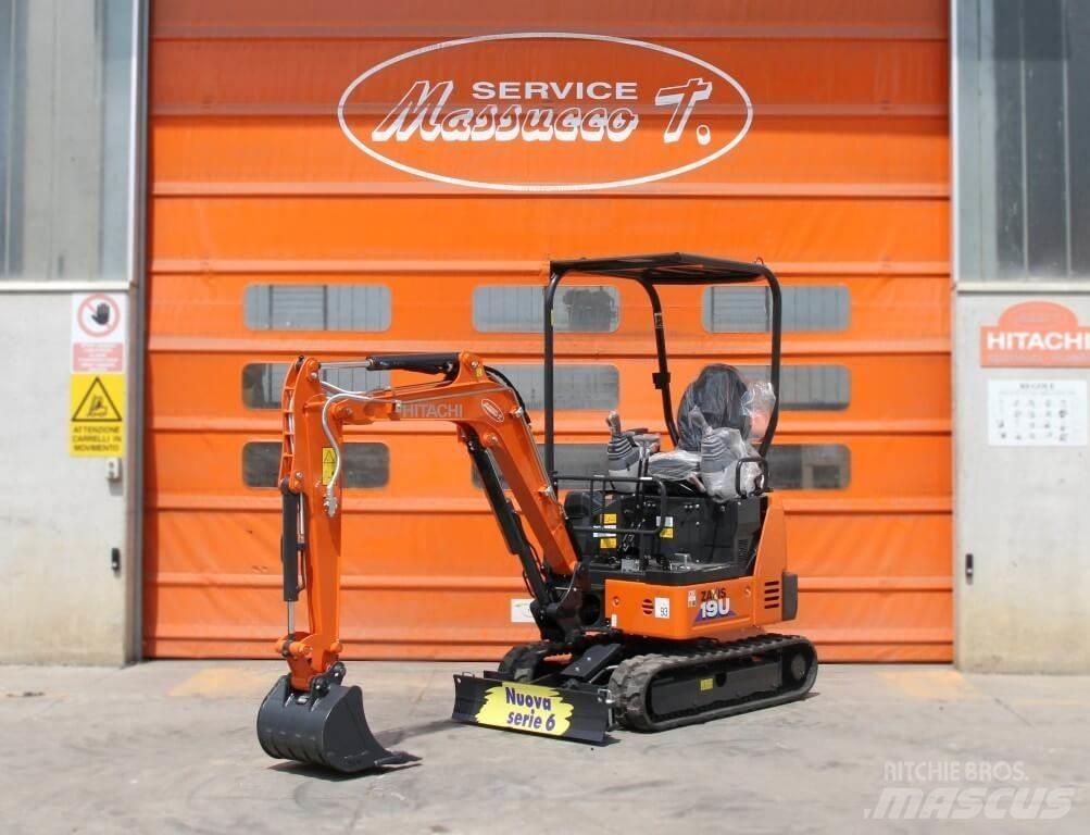 Hitachi ZX19U-6 Mini rýpadla < 7t