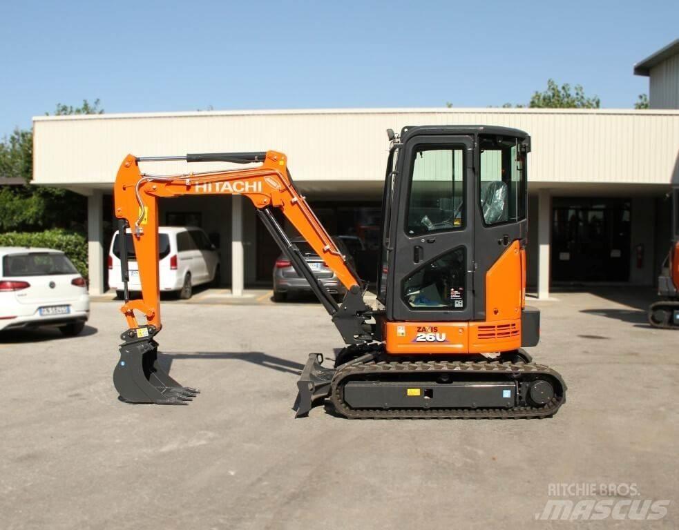 Hitachi ZX26U-6 CR Mini rýpadla < 7t