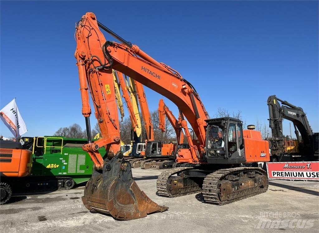 Hitachi ZX520LCH-3 Pásová rýpadla