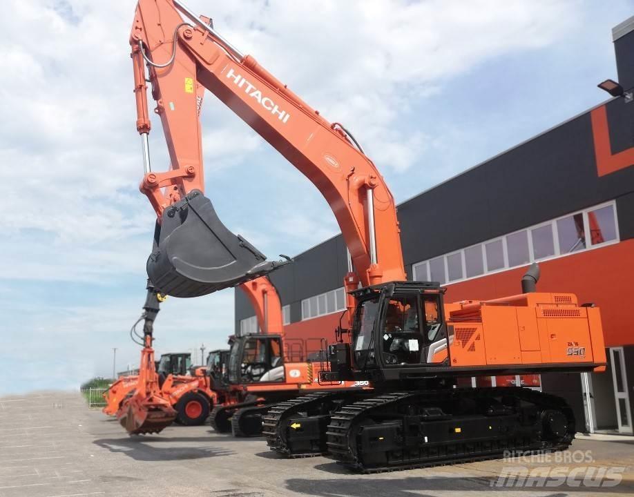 Hitachi ZX890LCH-7 Pásová rýpadla