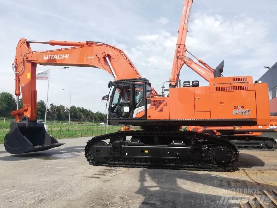 Hitachi ZX890LCH-7 Pásová rýpadla