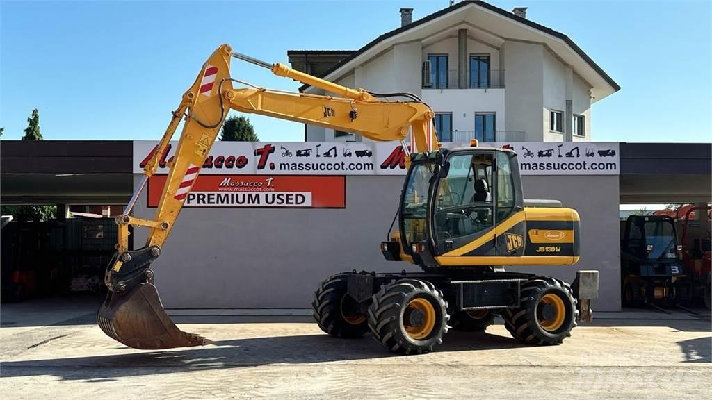 JCB JS130W 4x4 Kolová rýpadla