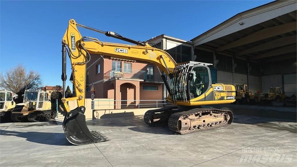JCB JS235HD Pásová rýpadla