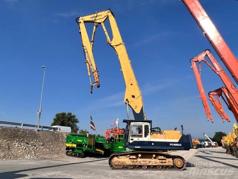 Komatsu PC400-LC Pásová rýpadla
