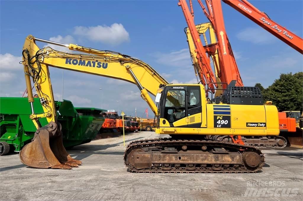 Komatsu PC490LC -11 Pásová rýpadla