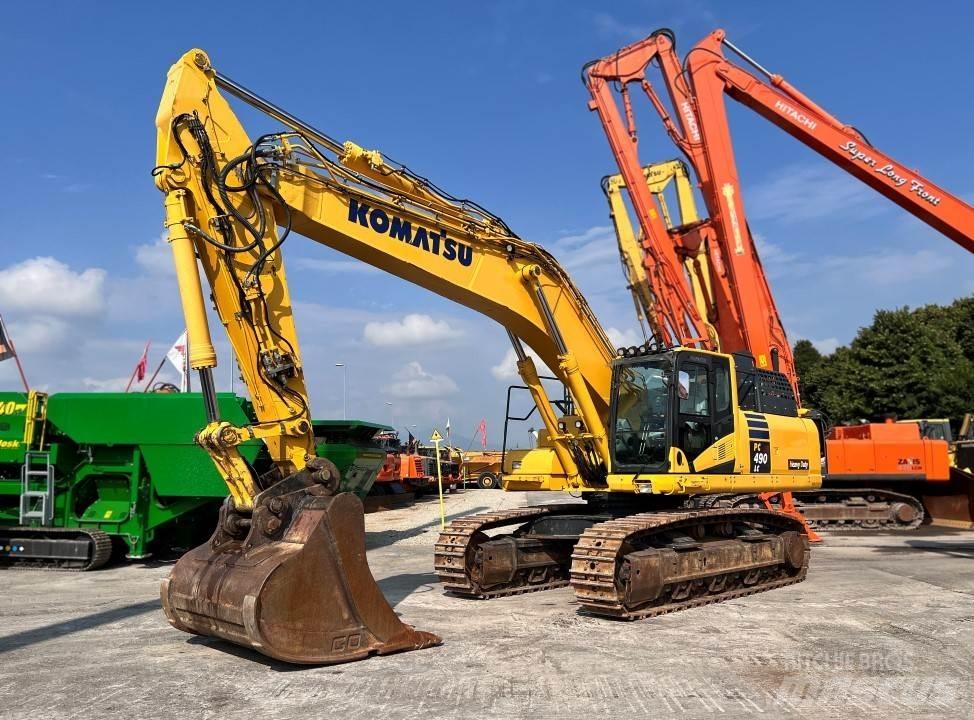 Komatsu PC490LC -11 Pásová rýpadla
