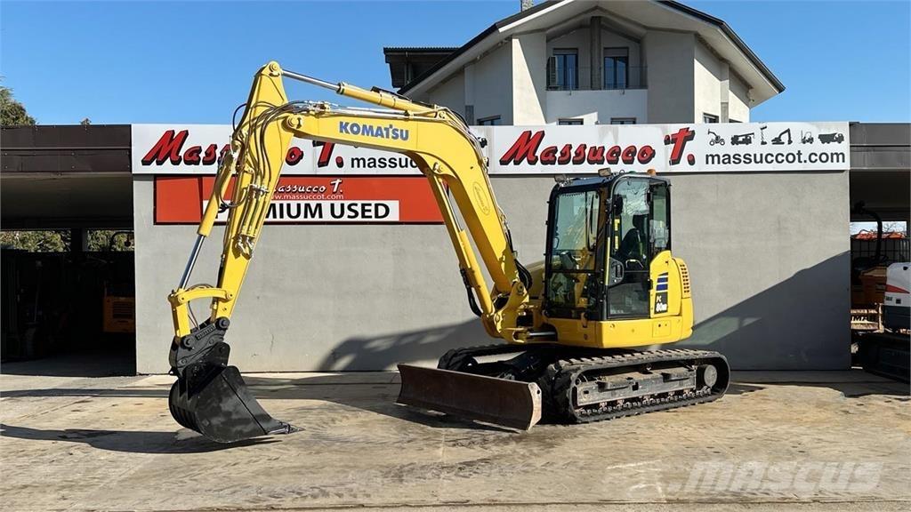 Komatsu PC80MR-5E Midi rýpadla 7t - 12t