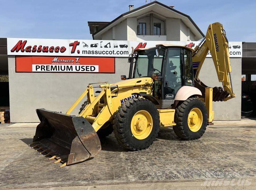 Komatsu WB93S-5E0 Rýpadlo-nakladače