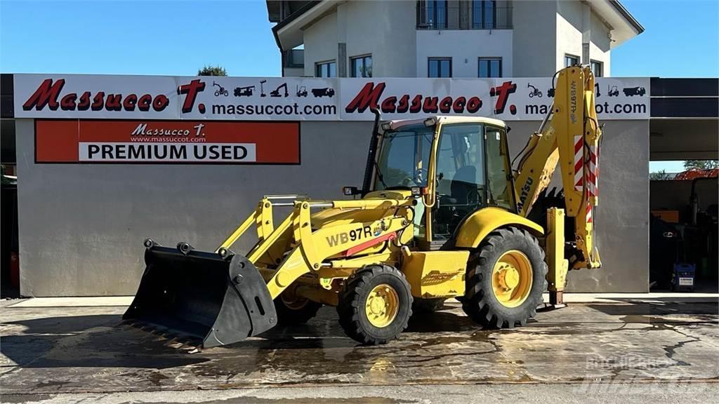 Komatsu WB97R Rýpadlo-nakladače