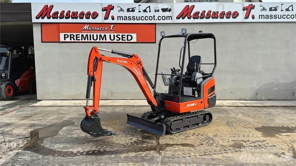 Kubota KX018-4 Mini rýpadla < 7t