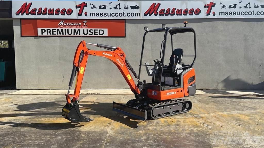 Kubota KX018-4 Mini rýpadla < 7t