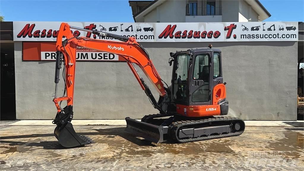 Kubota U55-4 Mini rýpadla < 7t
