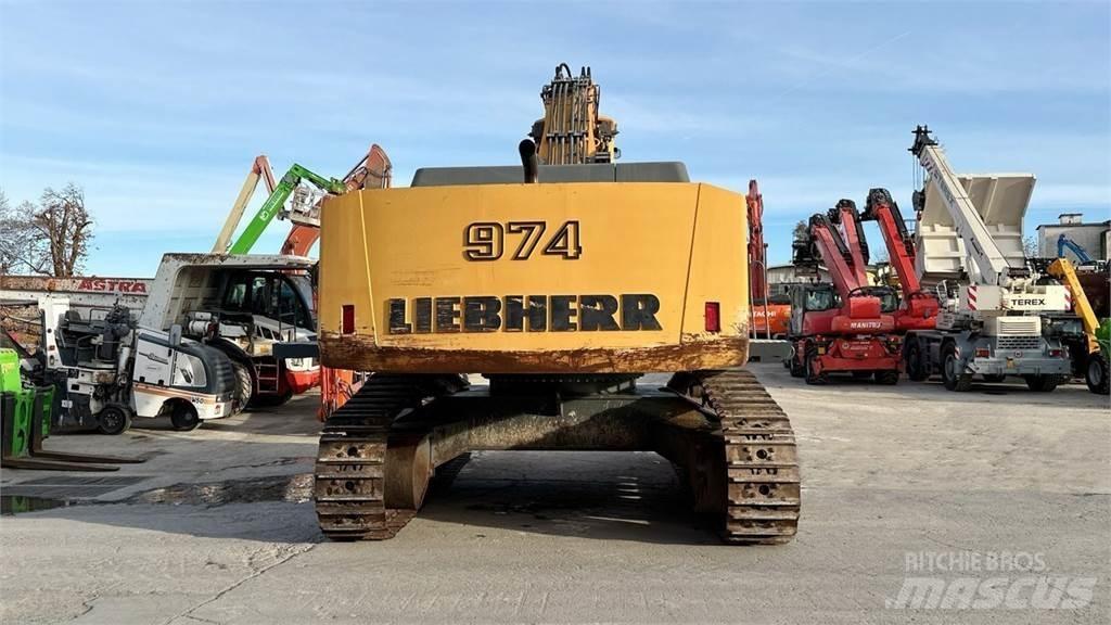 Liebherr R974C HDSL Pásová rýpadla