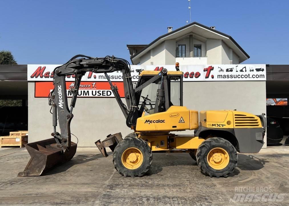 Mecalac 12MXT-E Kolová rýpadla