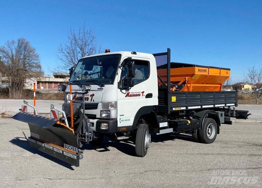 Mitsubishi 6C18 Sněžné pluhy, přední sněhové radlice