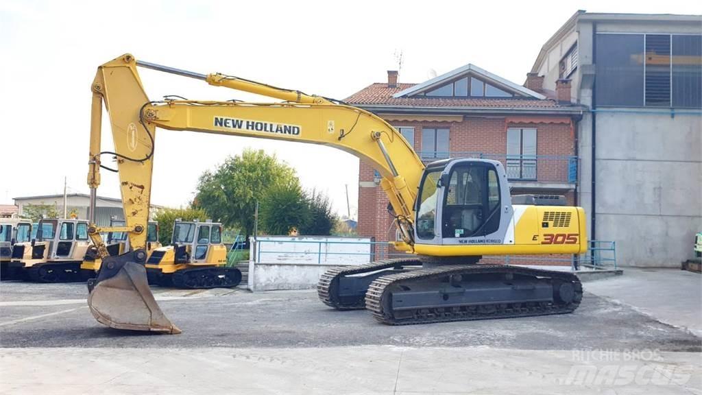 New Holland E305 Pásová rýpadla