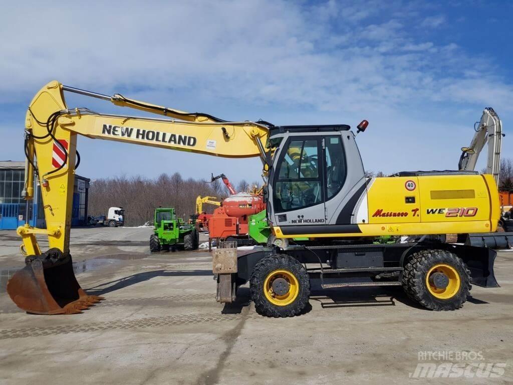 New Holland WE210 Kolová rýpadla