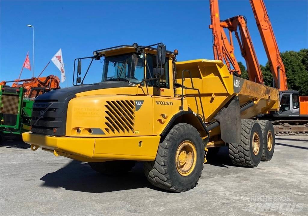 Volvo A30E 6X6 Vyklápěcí dempry