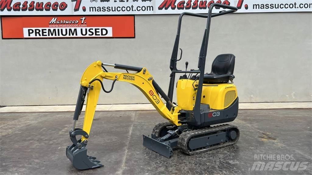 Wacker Neuson 803 Mini rýpadla < 7t