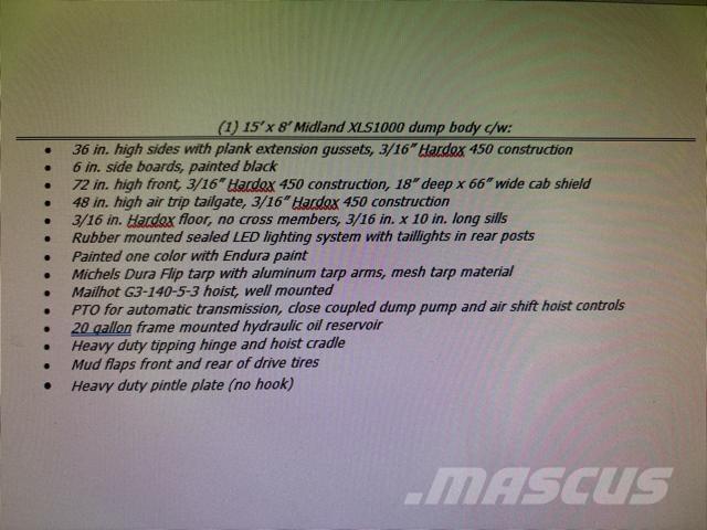 International HV Sklápěče