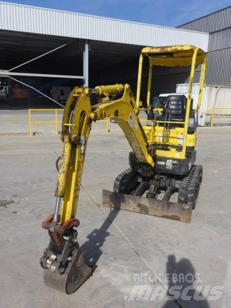Kubota U17-3 Mini rýpadla < 7t