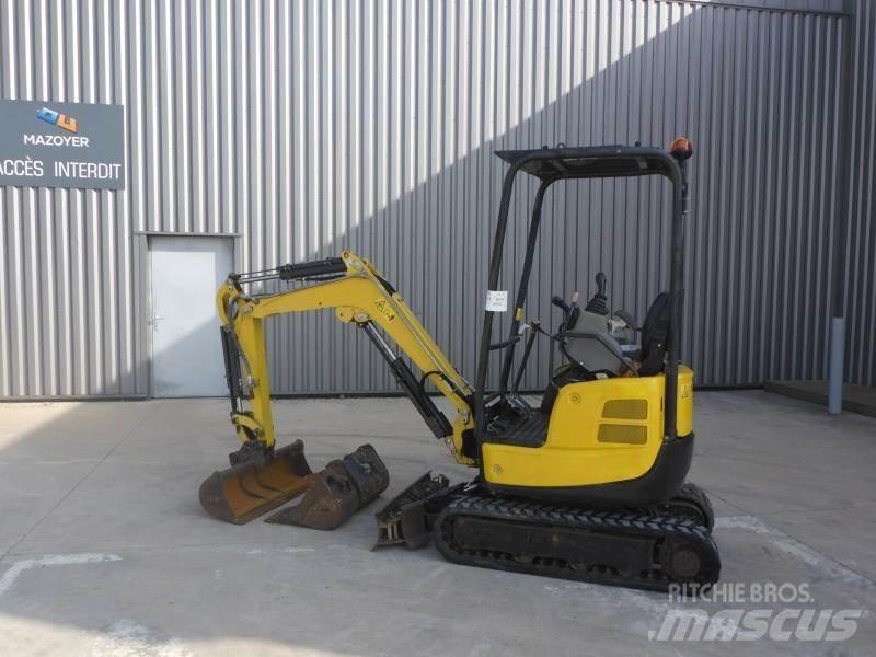 Yanmar VIO17U Mini rýpadla < 7t