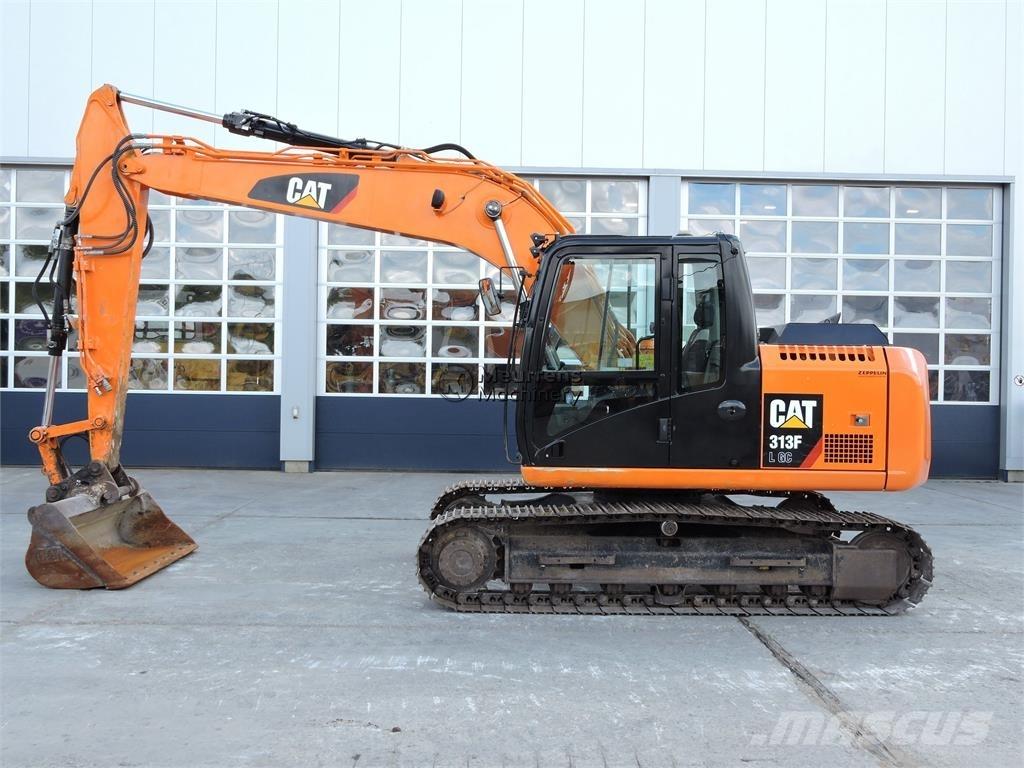 CAT 313FL Pásová rýpadla