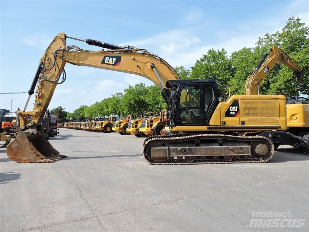 CAT 336 + GPS Pásová rýpadla